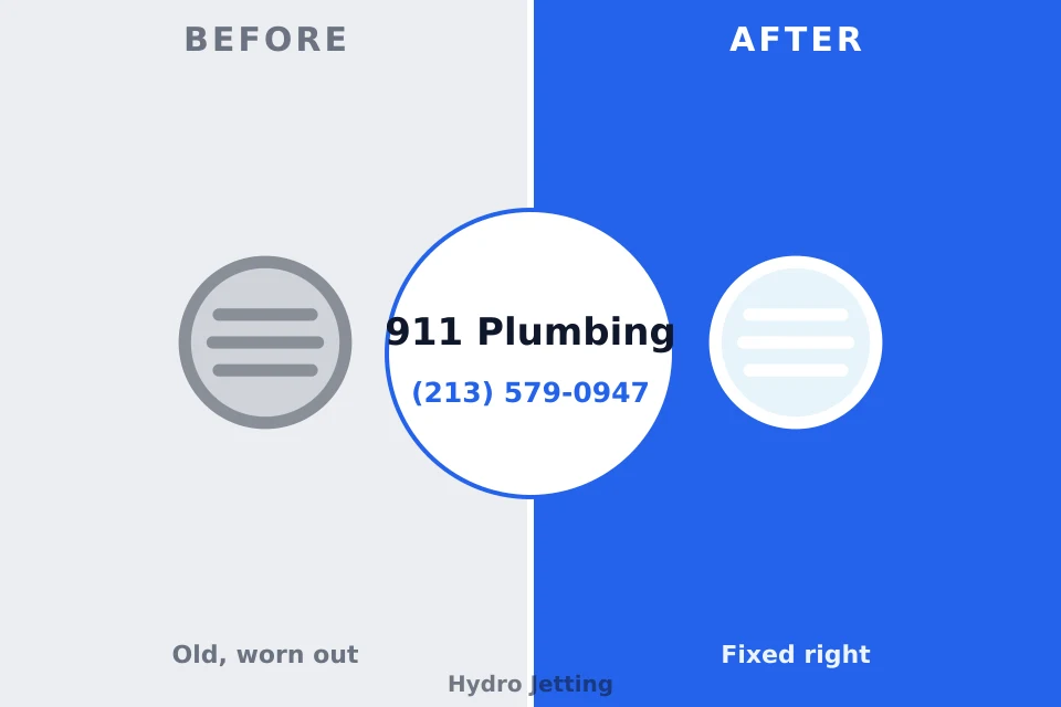 Before and after: plumbing repair Egypt Lake-Leto, FL